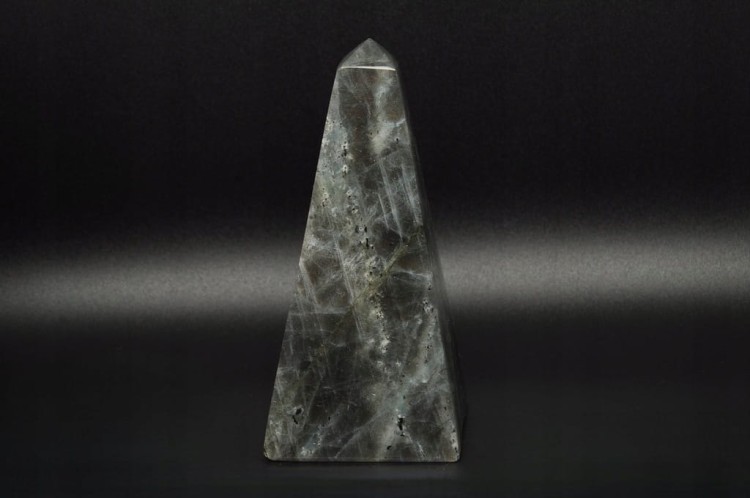 * LABRADORYT MADAGASKAR OBELISK WIEŻA CUDOWNY BŁYSK NR 2 *