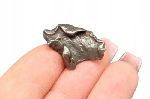 * METEORYT GEBEL KAMIL EGIPT ZJAWISKOWY OKAZ DO KOLEKCJI W RAMCE 3D NR 1 *