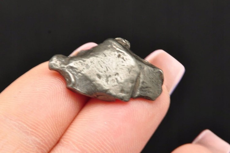 * METEORYT GEBEL KAMIL EGIPT ZJAWISKOWY OKAZ DO KOLEKCJI W RAMCE 3D NR 1 *