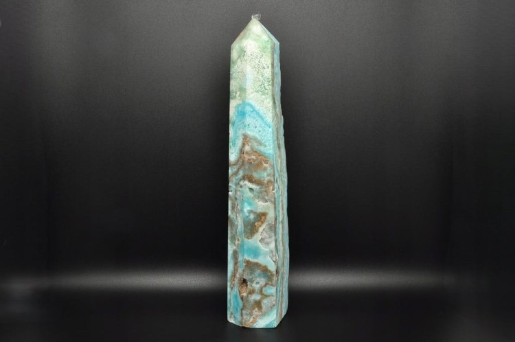 * ARAGONIT KALCYT KARAIBSKI WYJĄTKOWY OBELISK WIEŻA PIĘKNA BARWA NR 1 *