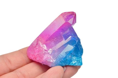 * KWARC RÓŻOWY PINK AURA BLUE AURA BRAZYLIA WYJĄTKOWY OKAZ DO KOLEKCJI 10 *