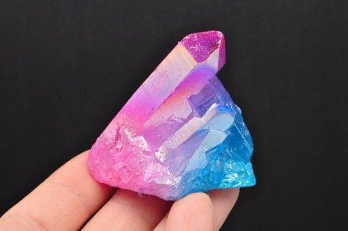 * KWARC RÓŻOWY PINK AURA BLUE AURA BRAZYLIA WYJĄTKOWY OKAZ DO KOLEKCJI 10 *
