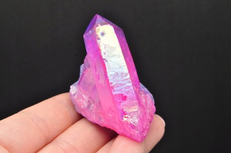 * KWARC RÓŻOWY PINK AURA BLUE AURA BRAZYLIA WYJĄTKOWY OKAZ DO KOLEKCJI 10 *