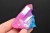 * KWARC RÓŻOWY PINK AURA BLUE AURA BRAZYLIA WYJĄTKOWY OKAZ DO KOLEKCJI 10 *