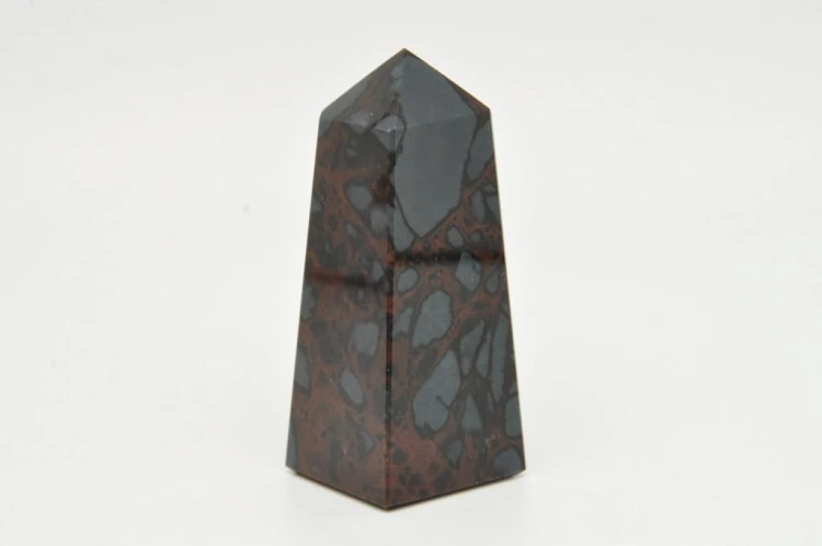 * OBSYDIAN MAHONIOWY ARMENIA OBELISK WIEŻA IDEALNA JAKO PREZENT NR 2 *