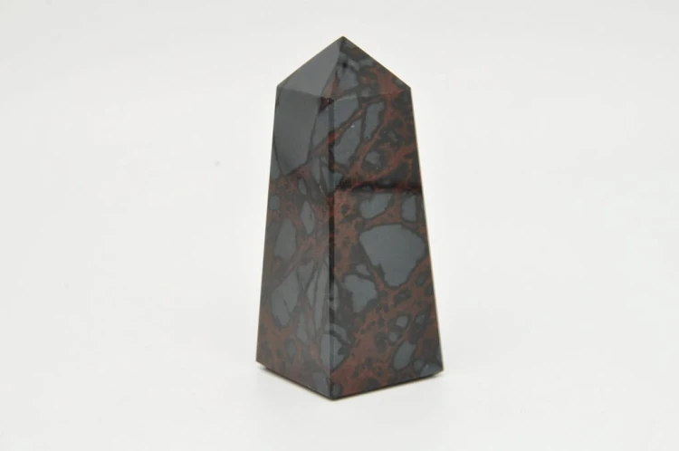 * OBSYDIAN MAHONIOWY ARMENIA OBELISK WIEŻA IDEALNA JAKO PREZENT NR 2 *