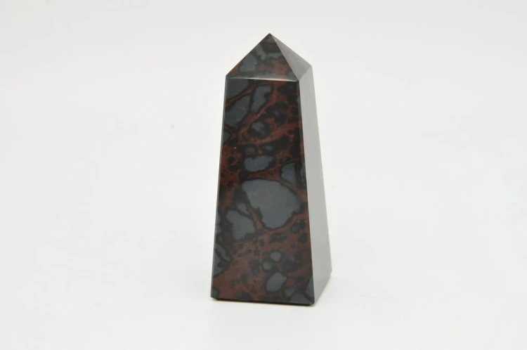 * OBSYDIAN MAHONIOWY ARMENIA OBELISK WIEŻA IDEALNA JAKO PREZENT NR 2 *
