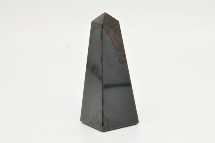 * OBSYDIAN MAHONIOWY ARMENIA OBELISK WIEŻA MINERAŁ ŚWIETNY POŁYSK NR 3 *