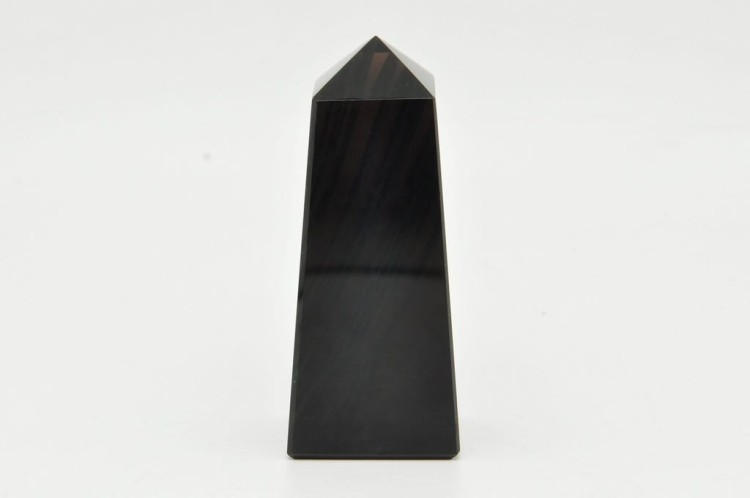 * OBSYDIAN ARMENIA OBELISK WIEŻA POLEROWANY MINERAŁ ŚWIETNY POŁYSK NR 3 *