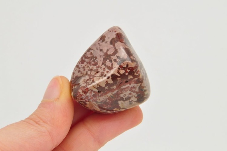 * JASPIS LEOPARDZI AFRYKA POLEROWANY MINERAŁ BĘBNOWANY OKAZ NR L11 *