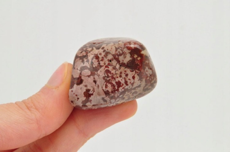 * JASPIS LEOPARDZI AFRYKA POLEROWANY MINERAŁ BĘBNOWANY OKAZ NR L11 *