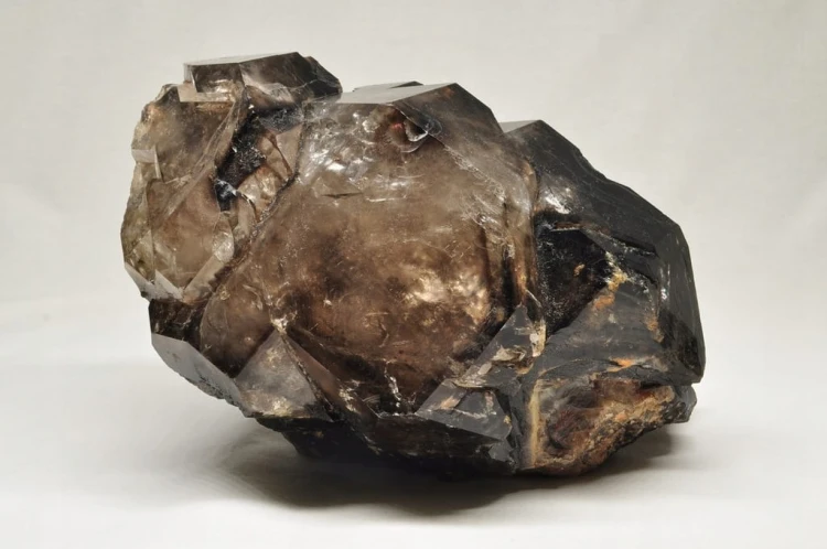 * KWARC DYMNY SZKIELETOWY NAMIBIA 5,1 KG WYJĄTKOWY OKAZ Z PIĘKNĄ TĘCZĄ NR 2