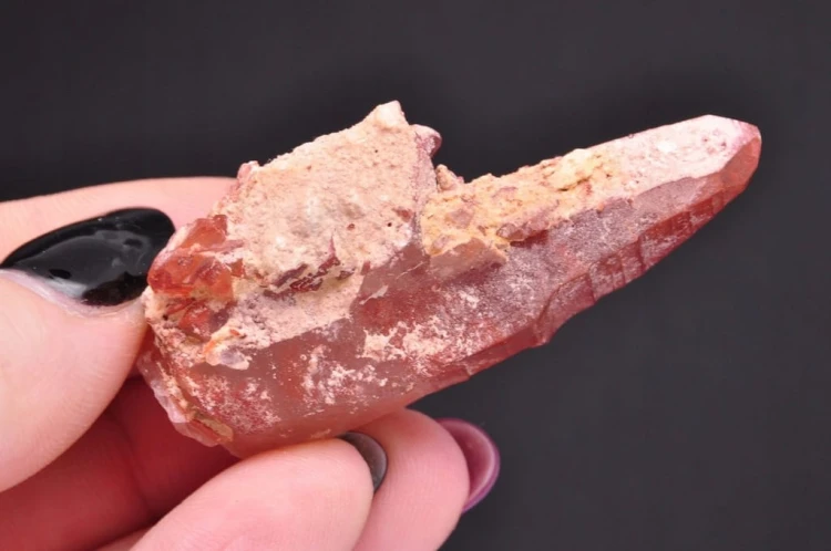 * KWARC Z HEMATYTEM NATURALNY KWARC ŻELAZISTY DOBRA JAKOŚĆ NR 13 *