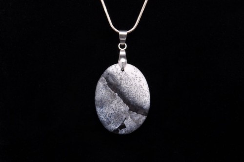 * OPAL DENDRYTOWY PRZEPIĘKNA ELEGANCKA ZAWIESZKA CIEKAWY WZÓR NR 12 *