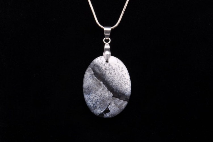 * OPAL DENDRYTOWY PRZEPIĘKNA ELEGANCKA ZAWIESZKA CIEKAWY WZÓR NR 12 *