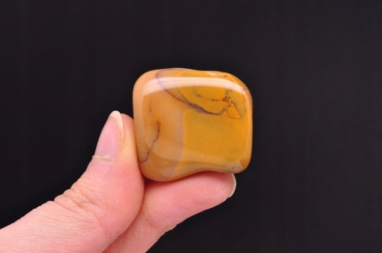 * JASPIS MOOKAIT AUSTRALIA BĘBNOWANY NATURALNY MINERAŁ NR 5 *