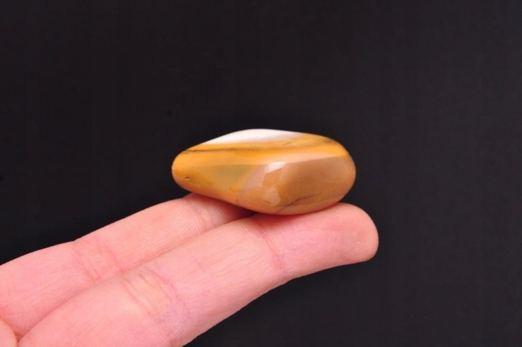 * JASPIS MOOKAIT AUSTRALIA BĘBNOWANY NATURALNY MINERAŁ NR 5 *