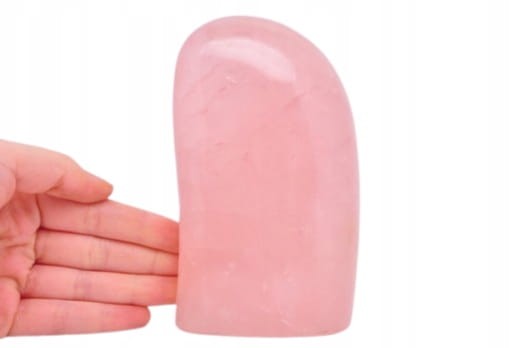 * KWARC RÓŻOWY ŚLICZNY MINERAŁ DO KOLEKCJI PRZEPIĘKNA BARWA NR 2 *