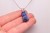 * LAPIS LAZULI INTERESUJĄCA ZAWIESZKA OBELISK NATURALNY MINERAŁ NR 9 *