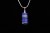 * LAPIS LAZULI INTERESUJĄCA ZAWIESZKA OBELISK NATURALNY MINERAŁ NR 9 *