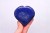 * LAPIS LAZULI PAKISTAN NIEBIESKIE UROKLIWE SERCE NATURALNY KAMIEŃ NR H87 *
