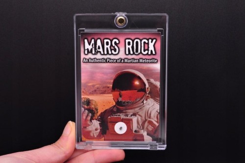 * MARS ROCK METEORYT MARSJAŃSKI NWA 12269 W OZDOBNEJ RAMCE NR 9 *