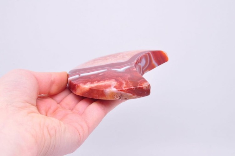 * AGAT SARDONYKS KARNEOL CHALCEDON UROKLIWY KSIĘŻYC CIEKAWY WZÓR NR 2 *