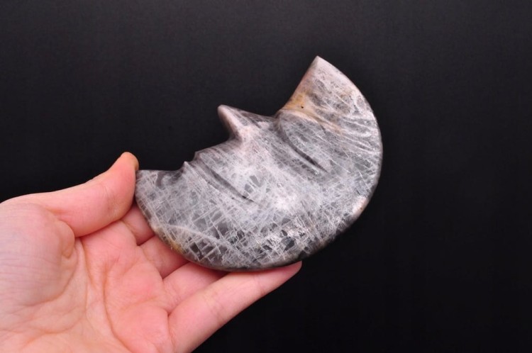 * KAMIEŃ KSIĘŻYCOWY MOONSTONE KSIĘŻYC WYJĄTKOWY MINERAŁ NR 4 *