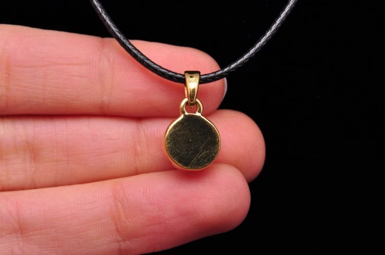 * OPAL SZLACHETNY ETIOPIA ŚLICZNA OKRĄGŁA ZAWIESZKA NATURALNY OKAZ NR 4 *