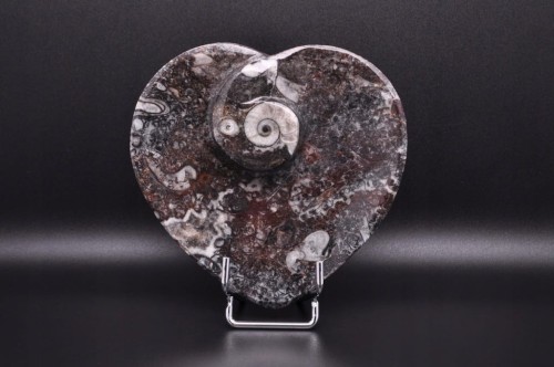 * GONIATYT PIĘKNA MISECZKA MISKA SERCE SKAMIENIAŁOŚĆ NA PREZENT NR 3 *