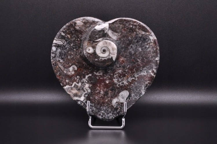 * GONIATYT PIĘKNA MISECZKA MISKA SERCE SKAMIENIAŁOŚĆ NA PREZENT NR 3 *