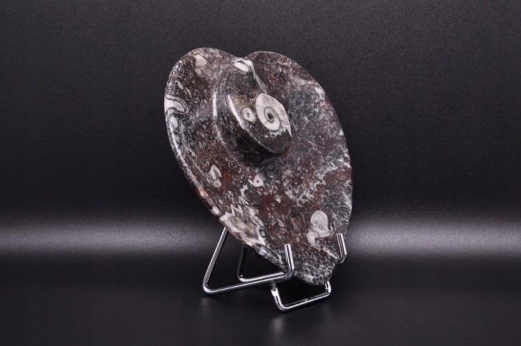 * GONIATYT PIĘKNA MISECZKA MISKA SERCE SKAMIENIAŁOŚĆ NA PREZENT NR 3 *