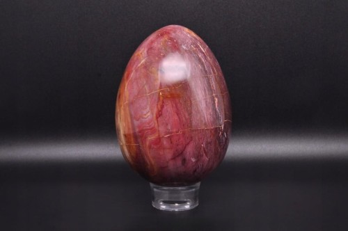 * SKAMIENIAŁE DREWNO JAJKO ŚLICZNA ELEGANCKA DEKORACJA NR 5 *