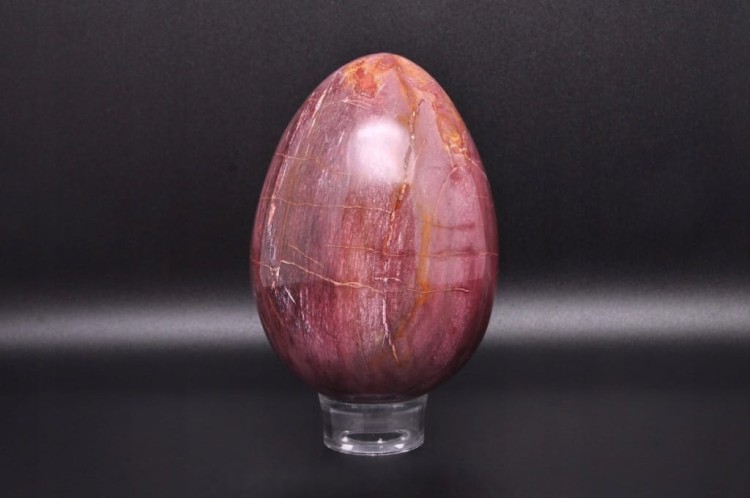 * SKAMIENIAŁE DREWNO JAJKO ŚLICZNA ELEGANCKA DEKORACJA NR 5 *