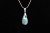 * LARIMAR DOMINIKANA PRZEPIĘKNA ZAWIESZKA CIEKAWY WZÓR NR 9 *