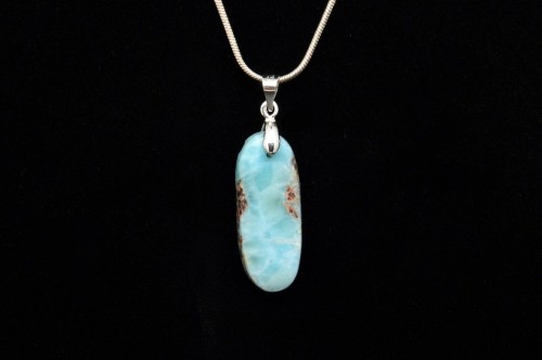 * LARIMAR DOMINIKANA ELEGANCKA ZAWIESZKA BARDZO DOBRA JAKOŚĆ NR 6 *