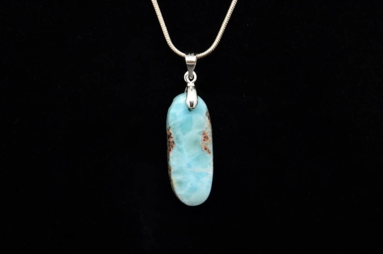* LARIMAR DOMINIKANA ELEGANCKA ZAWIESZKA BARDZO DOBRA JAKOŚĆ NR 6 *