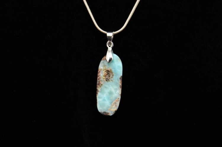 * LARIMAR DOMINIKANA ELEGANCKA ZAWIESZKA BARDZO DOBRA JAKOŚĆ NR 6 *
