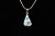 * LARIMAR DOMINIKANA PIĘKNA ZAWIESZKA NATURALNA BIŻUTERIA NR 4 *