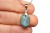 * LARIMAR DOMINIKANA PIĘKNA ZAWIESZKA KAMIEŃ NATURALNY NR 1 *