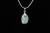 * LARIMAR DOMINIKANA PIĘKNA ZAWIESZKA KAMIEŃ NATURALNY NR 1 *