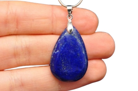 * LAPIS LAZULI UROKLIWA ZAWIESZKA BARDZO DOBRA JAKOŚĆ NR 4 *