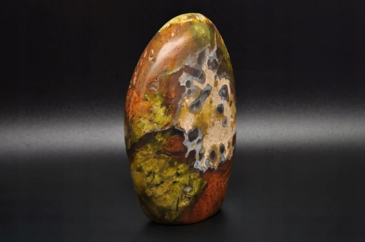 * OPAL ZIELONY MADAGASKAR ELEGANCKI NATURALNY WZÓR OKAZ NR 5 *