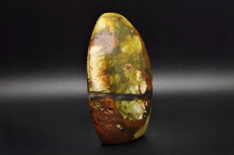 * OPAL ZIELONY MADAGASKAR ELEGANCKI NATURALNY WZÓR OKAZ NR 5 *