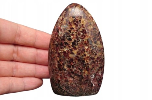 * GRANAT MADAGASKAR INTENSYWNY KOLOR ŚLICZNY MINERAŁ JAKO PREZENT NR 4 *