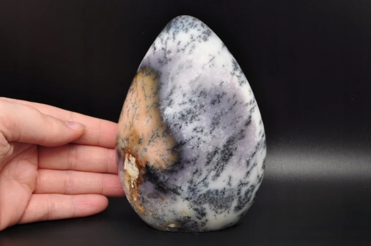 * OPAL DENDRYTYCZNY DENDRYTOWY UNIKATOWY WZÓR PIĘKNY MINERAŁ NR 3 *