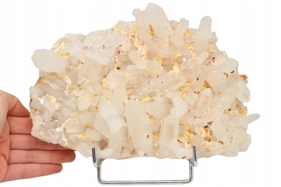 * KRYSZTAŁ GÓRSKI MADAGASKAR WYJĄTKOWA SUROWA SZCZOTKA 2 KG NR 4 *