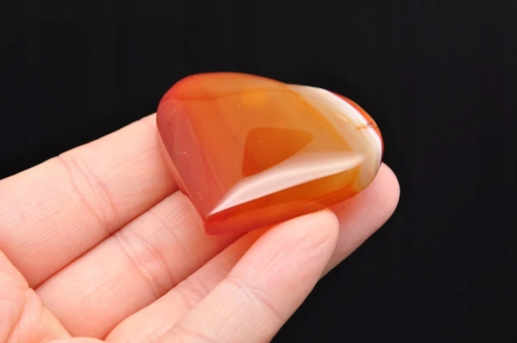 * AGAT KARNEOL CHALCEDON MADAGASKAR SERCE DOSKONAŁE DO KOLEKCJI NR 4 *