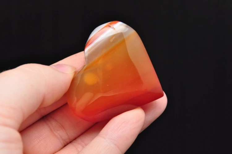 * AGAT KARNEOL CHALCEDON MADAGASKAR SERCE DOSKONAŁE DO KOLEKCJI NR 4 *