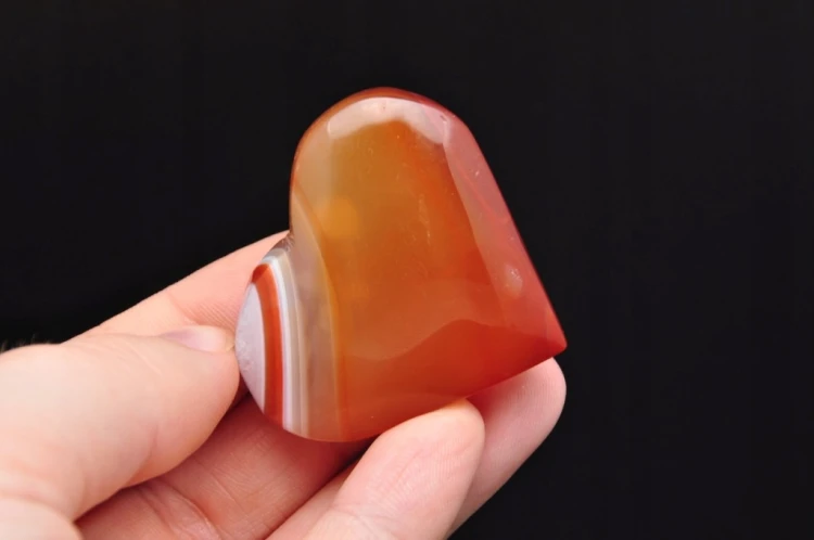 * AGAT KARNEOL CHALCEDON MADAGASKAR SERCE DOSKONAŁE DO KOLEKCJI NR 4 *